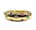 Bague 52 Bague en or jaune 18 carats, multipierres precieuses 58 Facettes AB564