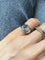 Bague 47 Bague chevalière en or blanc 18k et diamants 58 Facettes