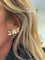 Boucles d'oreilles Boucheron - Boucles d’oreille « Fleur » Or jaune et Diamants 58 Facettes 3007/22