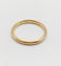 Bague 58.5 Bague jonc Alliance antique or jaune 18k stacker (circa 1929) 58 Facettes A06008