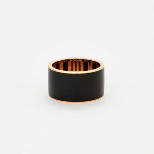 Bague 56 Bague Panda-Diamants et diamants noirs 58 Facettes 3344