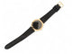 Montre vintage montre BULGARI bb33gl 33mm or jaune 18k bracelet croco  quartz 58 Facettes 270124