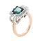 Bague 59 Portrait of an Idea ring – Unique Creation by Gianpiero Casolani 58 Facettes GCR001