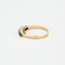 Bague 55 Demi Alliance Saphir 58 Facettes
