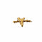 Broche Broche or jaune et rubis à motif de lévrier 58 Facettes SMA0086