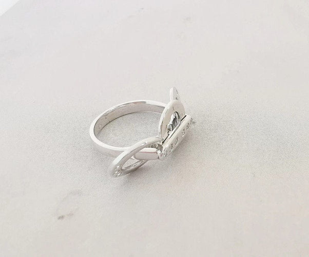 Bague 54 Bague Diamants Or Blanc 18 K 58 Facettes AA 1447