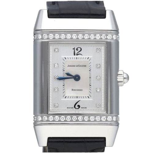 Montre Jaeger Lecoultre Montre Reverso Classique Florale Lady 58 Facettes MT41406