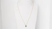 Collier Collier pendentif en or jaune, émeraude et diamants 58 Facettes 31962