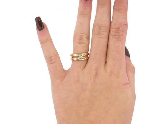 Bague 53 bague MAUBOUSSIN etoilement divine ri0985ygdi t53 en or jaune 18k diamant 58 Facettes 270846