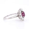 Bague 53 Bague Marguerite Vintage en Or, Rubis et Diamants 58 Facettes 443