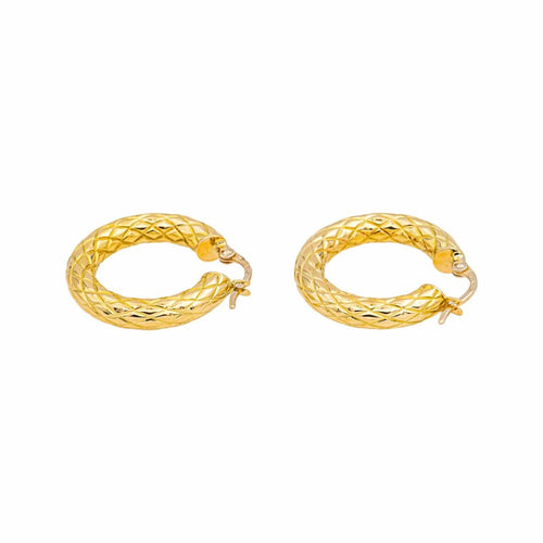 Boucles d'oreilles Boucles d'oreilles Créoles  Or jaune 58 Facettes 4895768CN