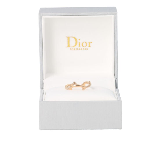 Bague 54 DIOR - BAGUE BOIS DE ROSE OR ROSE 58 Facettes 3937