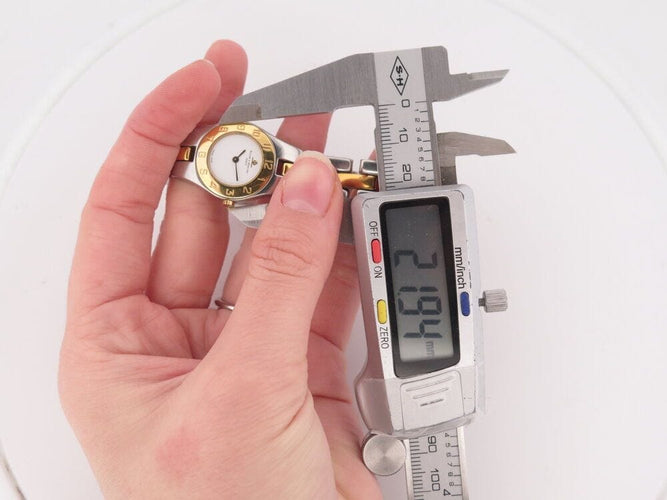 Montre montre baume & mercier linea mv045203 quartz 22mm or acier en 58 Facettes 267874