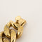 Bracelet Bracelet gourmette en or jaune limé 58 Facettes MEL0087