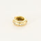 Boucles d'oreilles Paire d'anneaux d'oreilles en or jaune et diamants 58 Facettes CAN1352X3