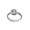 Bague Bague or blanc rubis diamants 58 Facettes Q137B (951)