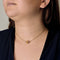 Collier Collier en or jaune, or blanc, perle Gold de culture des mers du sud et diamants 58 Facettes REU1088