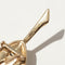 Broche Van Cleef & Arpels - Broche Feuille - Or jaune et Platine - Saphirs et Diamants 58 Facettes 1.0001076/1