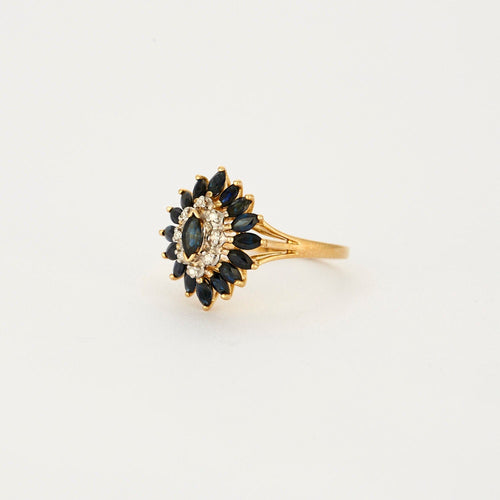 Bague 55 Bague à motif floral 58 Facettes 240247
