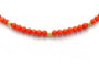 Collier Collier Années 50 or jaune et corail 58 Facettes B764