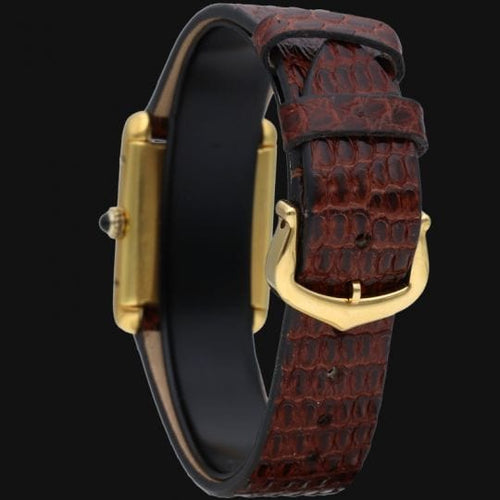 Montre Cartier Montre Tank Vermeil 58 Facettes MT41725