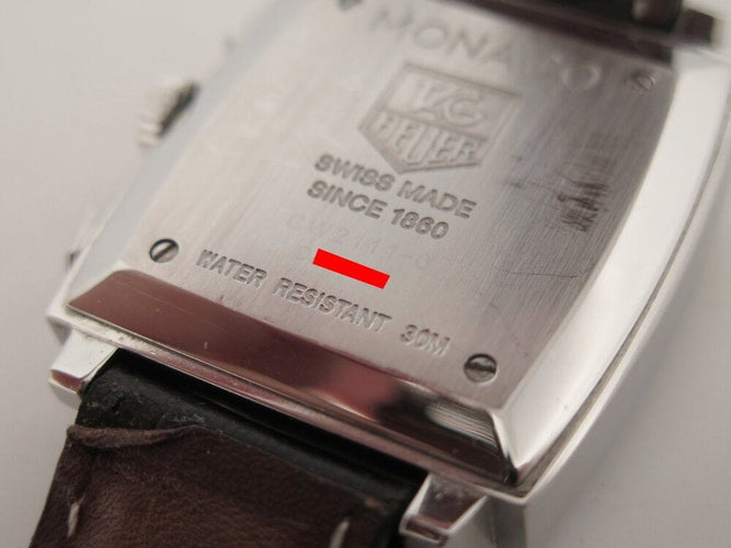 Montre montre TAG HEUER monaco cw2111-0 39mm automatique chronographe acier 58 Facettes 266752