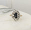 Bague 46 Bague Belle Époque en or jaune 18K et platine 58 Facettes