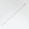 Bracelet Bracelet 5 diamants en or blanc 18K 58 Facettes