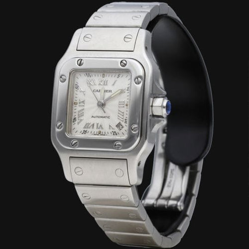 Montre Cartier Montre Santos Galbee 58 Facettes MT42447