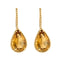 Boucles d'oreilles BOUCHERON - Pendants d'oreilles or jaune et citrine 58 Facettes AB76