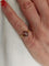Bague 52 BAGUE MODERNE GRENAT 58 Facettes 088121