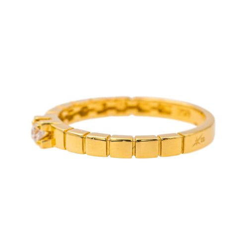 Bague 53 Bague  Solitaire  Or jaune Diamant 58 Facettes 4342803RV