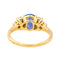Bague 49 Bague Or jaune Saphir, Diamant 58 Facettes 4268672RV