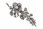 Montre L'étreinte de la nature : une branche de fleur victorienne en diamants 58 Facettes 23054-0122