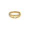 Bague 60,5 Bague jonc en or jaune et diamant 58 Facettes SOI3479