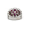 Bague 54 Bague "Wave" Rubis & Diamants - WASKOLL Paris 58 Facettes 250229R