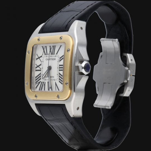 Montre Cartier Montre Santos 100Xl 58 Facettes MT44265