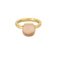 Bague 52.5 Bague dans le goût de Pomellato en or avec quartz rose 58 Facettes