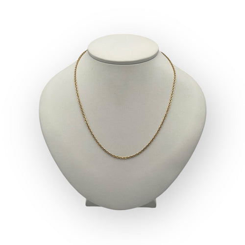 Collier Chaîne maille forçat or jaune 58 Facettes 149054996
