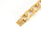 Bracelet Bracelet en or jaune à maille gourmette limée 58 Facettes ALE4165
