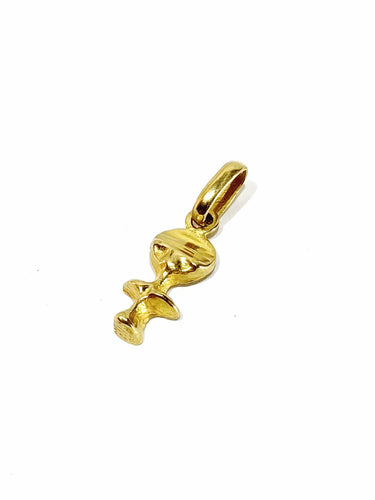 Pendentif Pendentif poupée Ashanti or jaune 58 Facettes