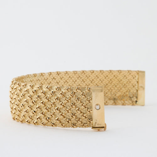 Bracelet Bracelet Manchette Or Jaune 58 Facettes