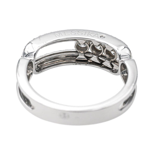 Bague 57 Messika Bague  Move Or blanc Diamant 58 Facettes 4418210CN