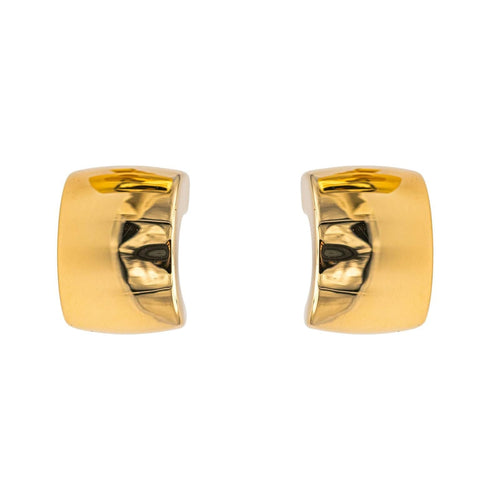 Boucles d'oreilles Boucles d'oreilles Demies créoles Or jaune 58 Facettes 3786178CN