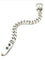 Bracelet HERMES. Collection "Boucle sellier", bracelet vintage argent MM 58 Facettes