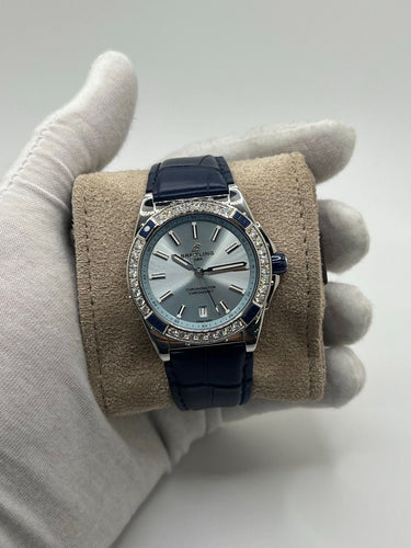 Montre Breitling Chronomat Diamants 58 Facettes