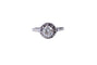 Bague 58 Bague solitaire diamant or blanc et platine 58 Facettes SOLO.0.85ct-1562