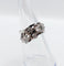 Bague 53 Bague toi et moi art déco en or blanc et diamants 58 Facettes A05504