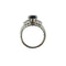 Bague BAGUE AVEC TOPAZE ET DIAMANTS 58 Facettes