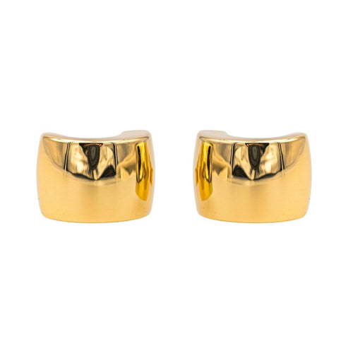 Boucles d'oreilles Boucles d'oreilles Demies créoles Or jaune 58 Facettes 3786178CN